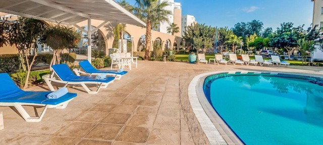 Studio with pool view in Iskele, North Cyprus in Yeni Iskele