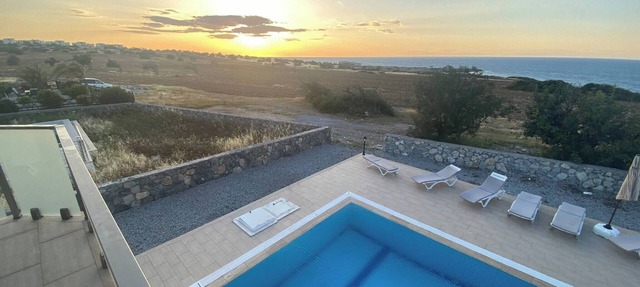 Stunning 3-Bedroom Villa with Sea Views in Bahceli, Cyprus in Bahçeli city