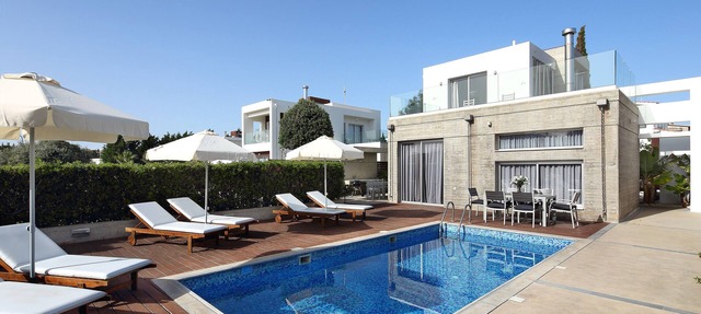 SUPERB BEACH Villa, Modern, heated Pool, ideal for weddings, Quiet area (4) 307 in Paphos