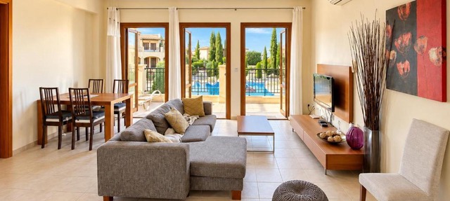 Theseus Village - 2 Bed Apartment with Pool View, Aphrodite Hills in Kouklia