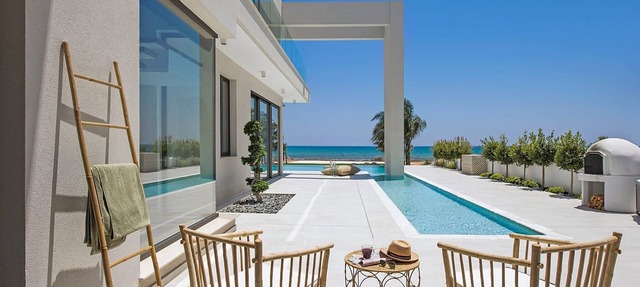Thrilling Beachfront Cyprus Villa | Villa Poseidon | 6 Bedrooms | Breathtaking in Agia Napa