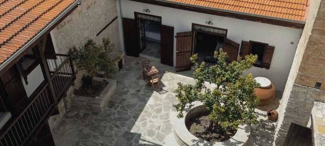 Traditional Stone Studio Village Retreat in Potamiou