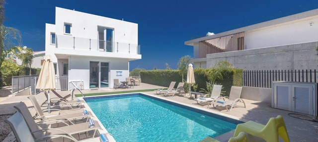 Villa Davina,Brand New, Luxury 5BDR Protaras Villa with Private Pool + Sea Views in Protaras