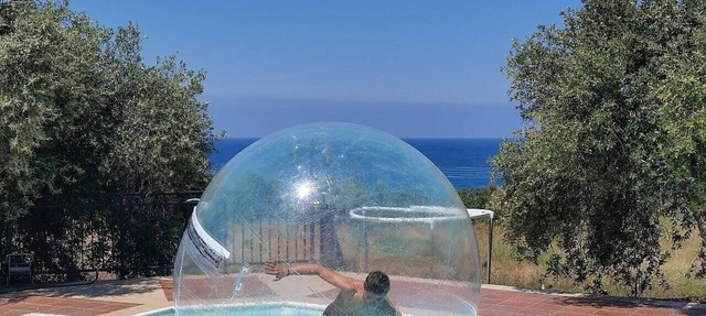 Villa With Private Pool And Sea Views in Nea Dimmata