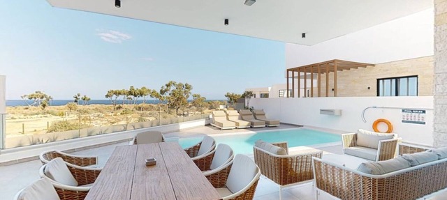 Wonderful Cyprus Seaview Villa Atalanta | 4 BDR | Private Pool | Prime Location. in Protaras