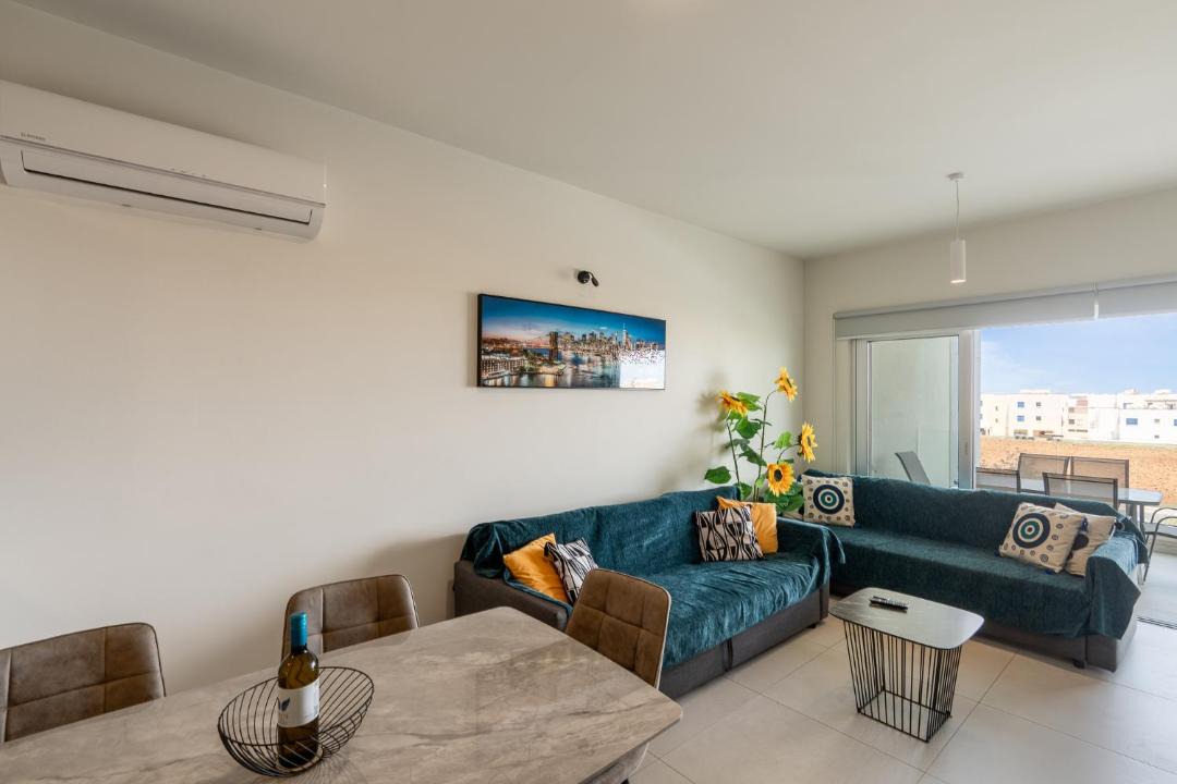 Kapparis Apartment | The Icon 103 - Luxury 2BR Sea View with Pool, Mythical Seas - Protaras