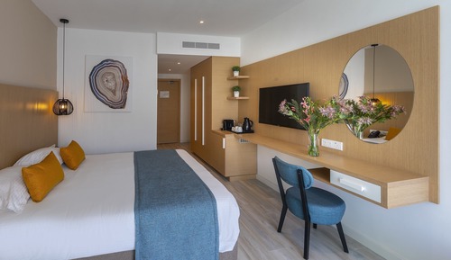 Room, Courtyard View