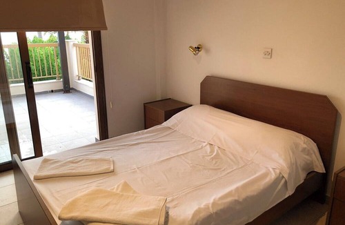 Kissonerga Apartment | Location, Location! Lovely beachfront apartment with restaurant onsite.
