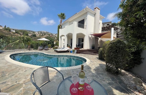 Tala Villa | Detached Designer Villa. With Heated Pool , WIFI & Stunning Sea Views .
