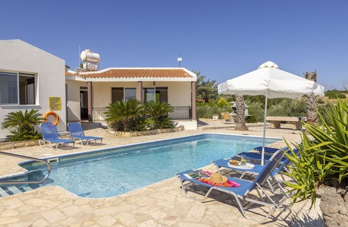 Latchi Villa | Villa Anthoulis: Private villa with pool above Latchi, sea views, a few minutes from the beach