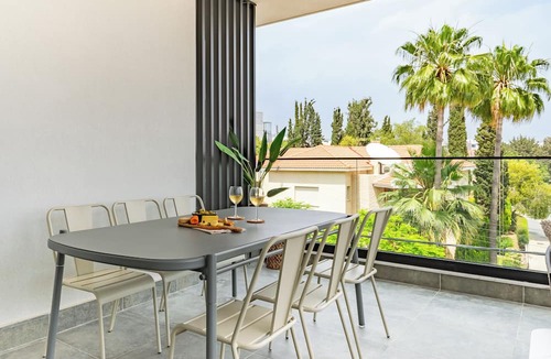 Agios Athanasios Apartment | Sanders Evolution 2 - Sweet 2-Bdr Apt with Balcony