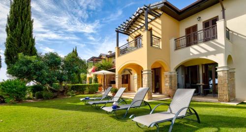Aphrodite Hills Apartment | Ground floor apartment with golf and sea views - Roudias, Aphrodite Hills Resort