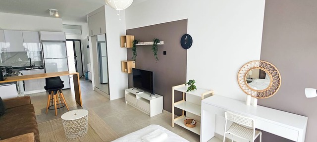 Priscilla Studios with Direct Seaview in Caesar Blue Resort in Dipkarpaz