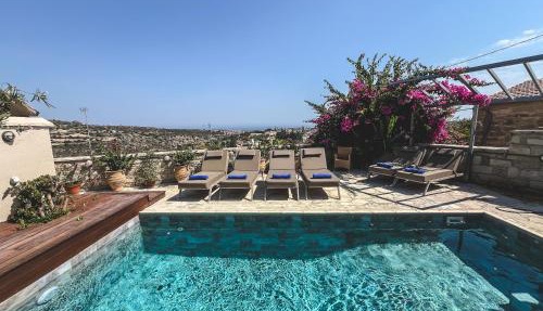 Villa Melissi - Seaview 3 Bedroom Villa With Private Pool in Psematismenos