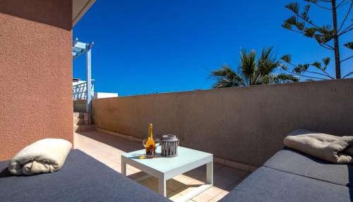 Antonia's Palace Rooftop Jacuzzi Stunning View in Paphos